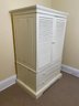 White Painted Armoire/Television Cabinet