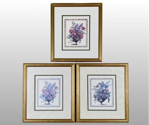 Covens & Mortier Framed Botanical Prints (3)