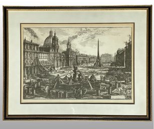 Giovanni Battista Piranesi (Italian, 1720-1778), Veduta Di Piazza Navona