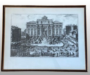 Piranesi (Italian, 1720-1778), Veduta In Prospettiva Della Gran Fonata Dell'Acqua Detta Di Trevi