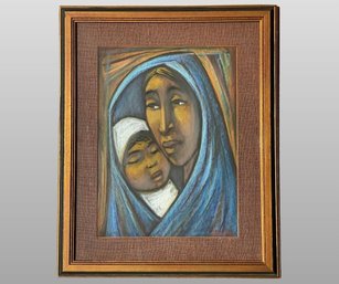 Arturo Nieto (Ecuadorian, 1933-1995), Madonna And Child, Circa 1960