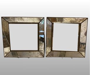 Crate And Barrel Decorative Mirrors (2)