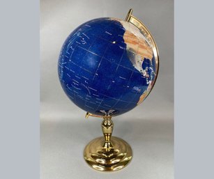 Inlaid Stone Globe