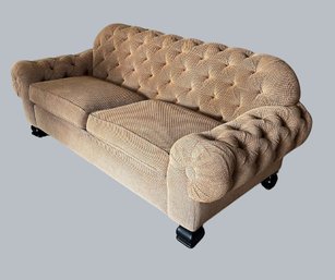 Upholstered Rolled Arm Sofa