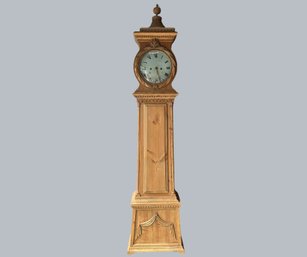 Provincial Empire Style Nineteenth Century Tall Case ClockPossibly Danish