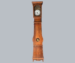 19th Century Country French Tall Case Clock Or Comatose Clock