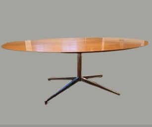 Florence Knoll Oval Dining Table, Circa 1960 -1970