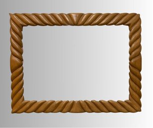 Carved Wood Frame Mirror