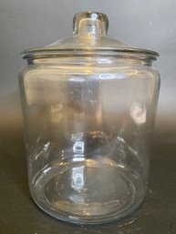 Glass Biscotti Jar