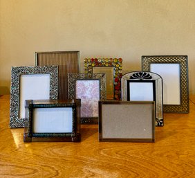 Assortment Of 4x6, 5x7, 8x10 Frames (8 Total)