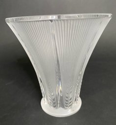 Lalique Epis Frosted Glass Vase