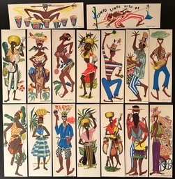 Beverly Wasile Vintage Jamaica Post Card Prints (16 Separate Post Cards)