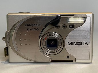 Minolta Damage G400 Digital Camera In Case