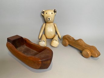 Collection Of Wood Toys