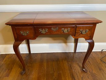 Mid 20th Century Queen Anne Style Lowboy Dressing Table