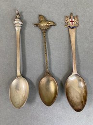 Sterling Silver Collector Spoons