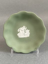 Wedgwood Celadon Jasperware Trinket Dish