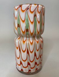 Tozi Home Handmade Cased Glass Vase