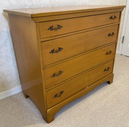 Vintage Chippendale Style Chest Of Drawers Or Dresser, Circa 1940