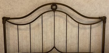 Metal French Country Style Queen Headboard, Late 20th Century