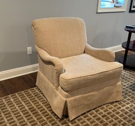 Upholstered Swivel Armchair