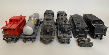 Collection Of Six Vintage Lionel Trains