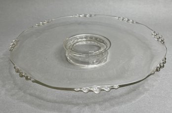 Depression Glass Platter