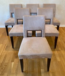 Set Of 6 Constantini Pietro Italian 'Mod Glo' Dining Chairs