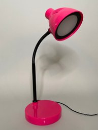 Pink Bendable Desk Lamp