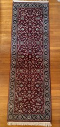 Tabriz Wool Runner In Reds And Blues