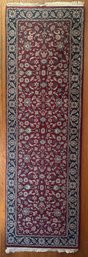 Tabriz Wool Runner In Reds And Blues
