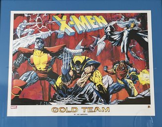 X-Men, Gold Team By Joe Quesada, Lithograph, 2004