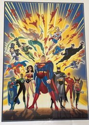 Justice League / Guardians Of Justice, Limited Edition Lithograph, 2004