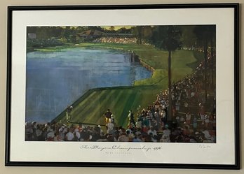 Bernard Fuchs, The Players Championship, 1996, Lithograph