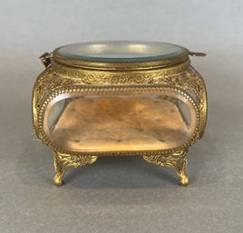 Filigree Jewelry Casket, Possibly Victorian