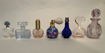 Collection Of Seven Perfume Bottles