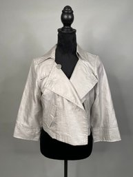Shin Choi Size 2 Natalie Jacket In Platinum New With Tags