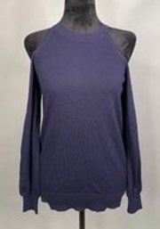 Trina Turk Size Extra Small Cold Shoulder Sweater