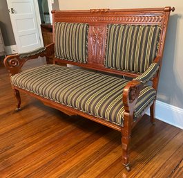 Victorian Style Settee