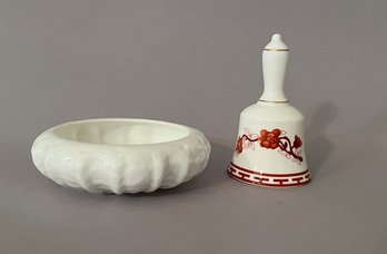 Coalport Bell And Trinket Bowl