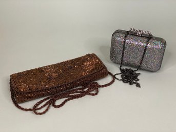 Two La Regale Evening Fashion Handbags