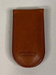 Coach Leather Magnetic Money Clip