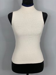 Extra Small Knit Vest With Turtle Neck