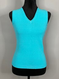 Katie Sue Size Extra Small Knit Vest With V Neck