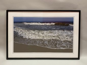 Unknown Artist, Waves Washing Ashore, Photographic Print On Paper, Unknown Date