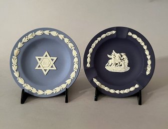 Wedgwood Jasperware Ashtray And Judaica Dish