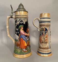 German Beer Mug And Beer Stein