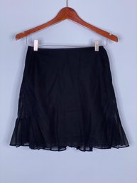 Elie Tahari Size 2 Black Miniskirt