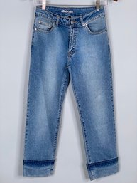 Votre Nom Size 36 EU/Size 6 Jeans With Cuffed Hems