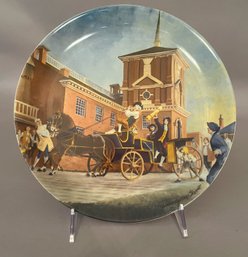 Arthur Hastings Sloggett Collector Plate 'The Declaration',  American Historical Plates, Ltd.